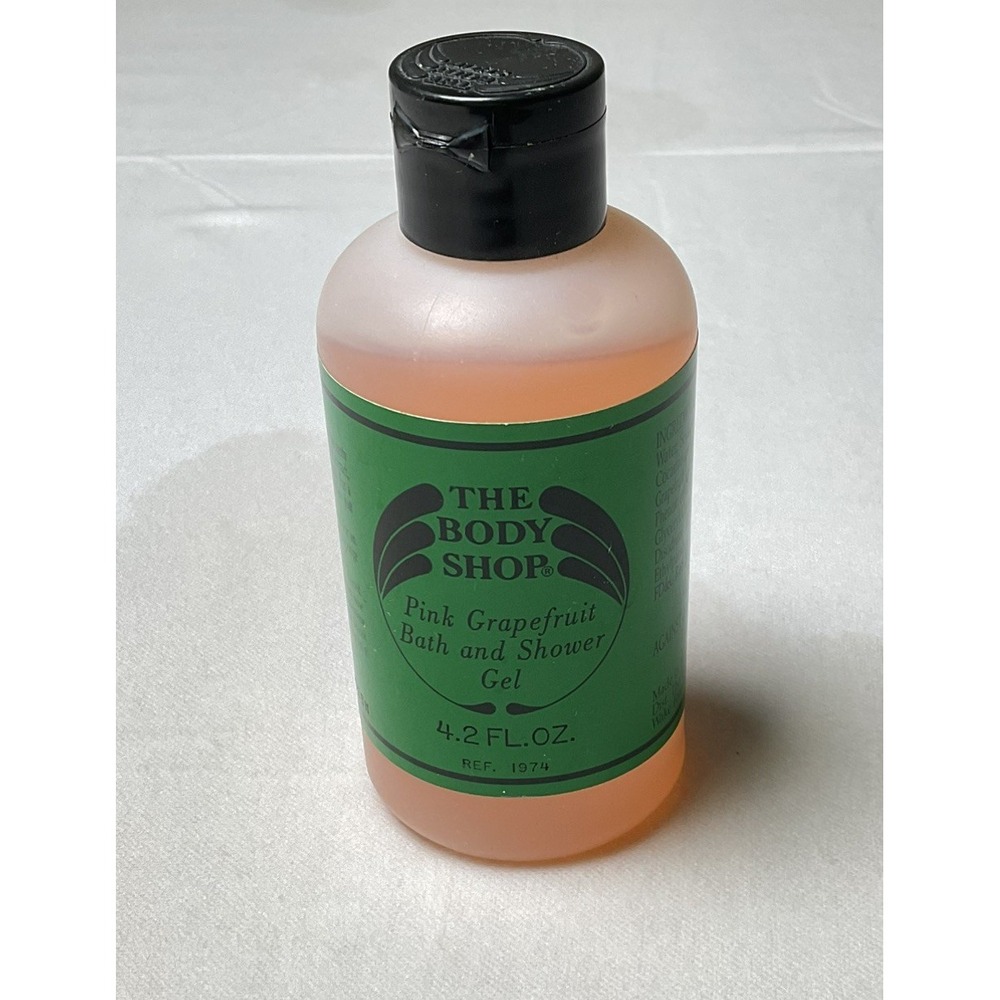 The Body Shop PINK GRAPEFRUIT Shower Gel Green Label Original 4.2 oz Y2K